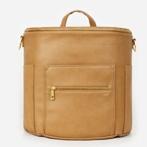 Tan Fawn Design Mini Original Diaper bag